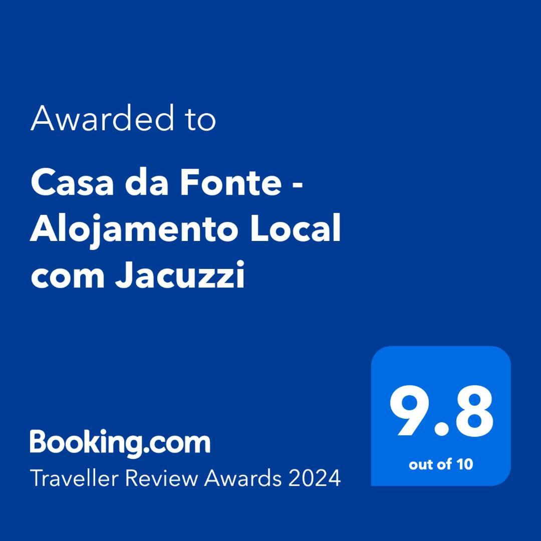 Casa Da Fonte - Alojamento Local Com Jacuzzi Nordeste  Exterior foto
